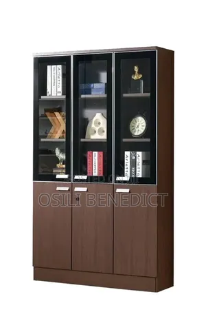 High Quality Executive 3 Doors Book Shelves