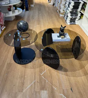 Glass Center Table (2 in 1) for Homes and Offices