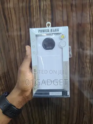 20,000mah 22.5W Fast Charging Power Bank With LED Display