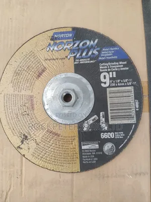 Norton 9" X 1⁄8" X 5⁄8" -11 Metal/Stainless Cutting Grinding Wheel