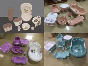 Family Bear Baby Bath Set (8-in-1 Set – SD106)