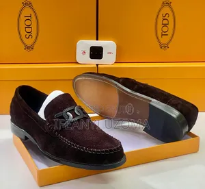 Tods Classic Suede Corporate Shoe