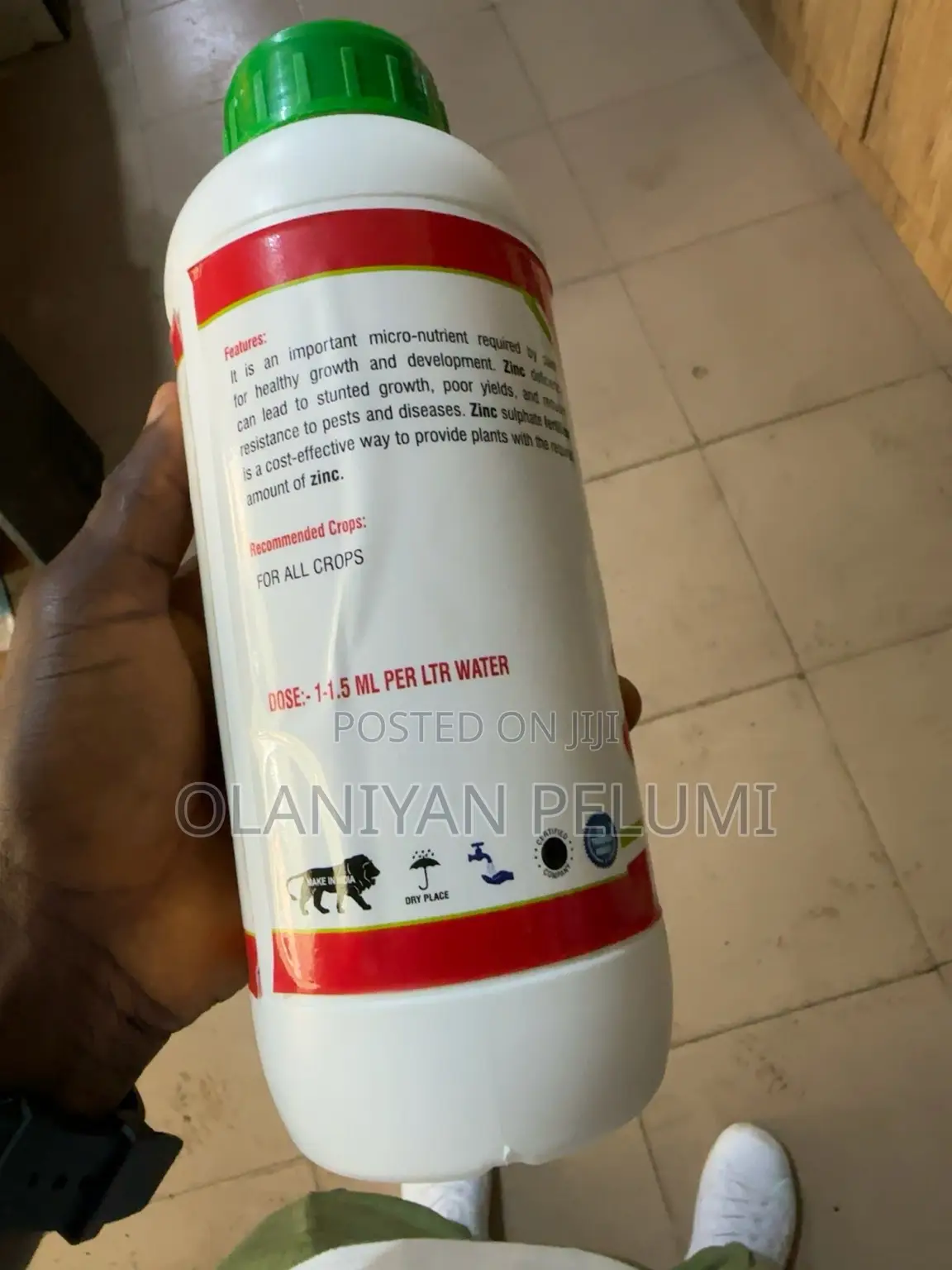 POWER ZINK 35% (Liquid Zinc 35%)