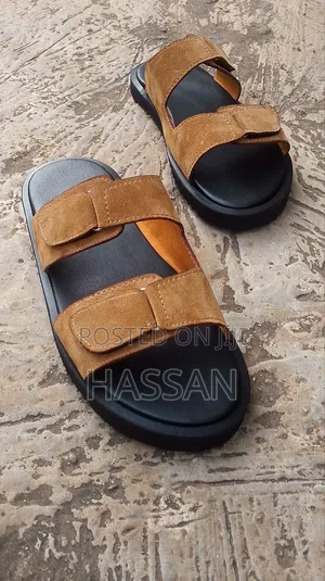 Suede Palm Slippers