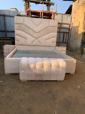 High Head 6by6 Padded Bedframe Available
