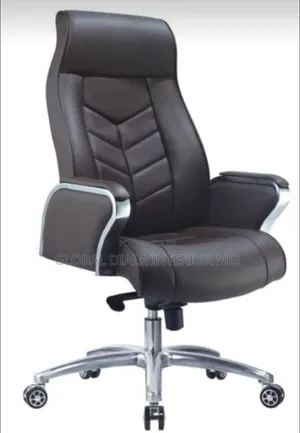 Boss Office Products High-Back Ergonomic Leather Executive Chair