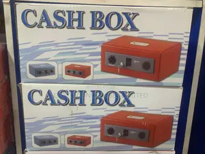 Security Cash Box Safe With Key Combination Lock - Model 302