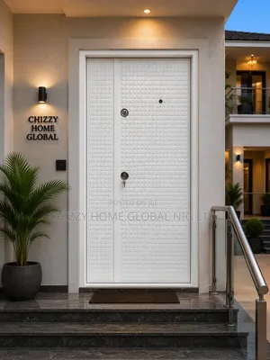 Premium Full Metal Security Door – Soundproof Termite Proof 7ft by 4