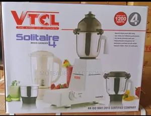 VTCL Solitaire 4Jar 1200w Copper Coil Heavy Duty Mixer Blender Grinder