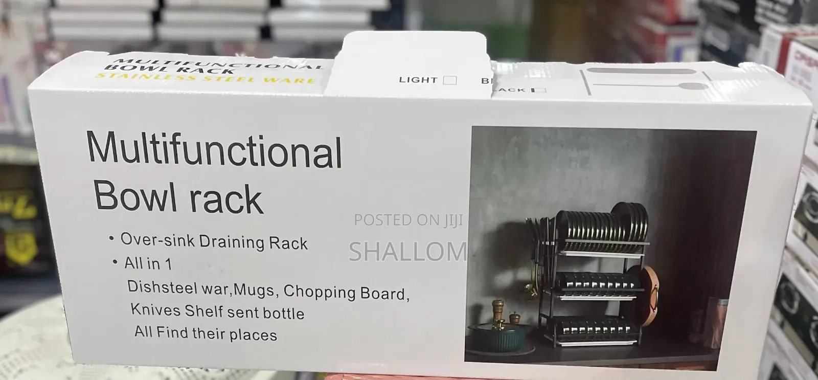 3 Layer Multifunctional Bowl Rack