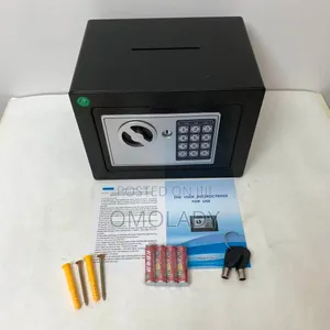 Theft Protection Safe Box Storage Box With Keys - 8L