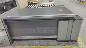 ​Modern Executive Office Table With Side Storage Return Cabinet 1.6m