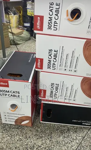 Dahua Cat6 Cable 305n(pure Copper)