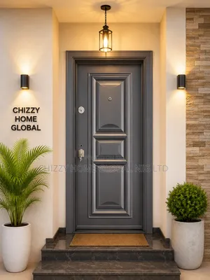 Premium Soundproof Metal Security Door – Heavy Duty 7ft by 3ft