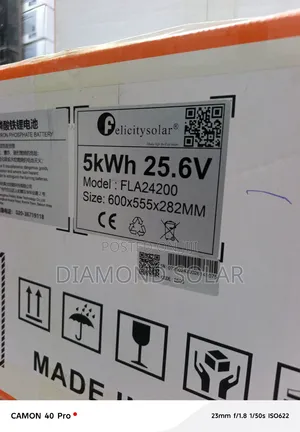 FLA 200ah 24v 5kwh Felicity Solar Lithium Ion Batteries