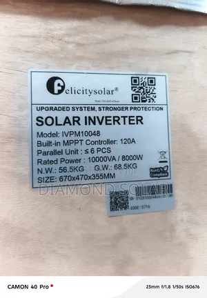 10kva 48v Felicity Solar Inverter Ivps