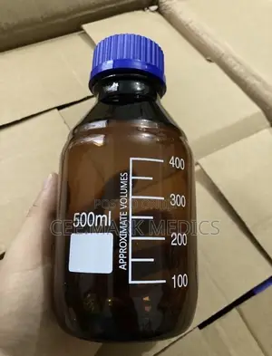 500 mL Amber Glass Reagent Bottle