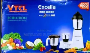 VTCL Excella 4Jar 1000w 💯 Copper Coil Heavy Duty Mixer Blender Grinde