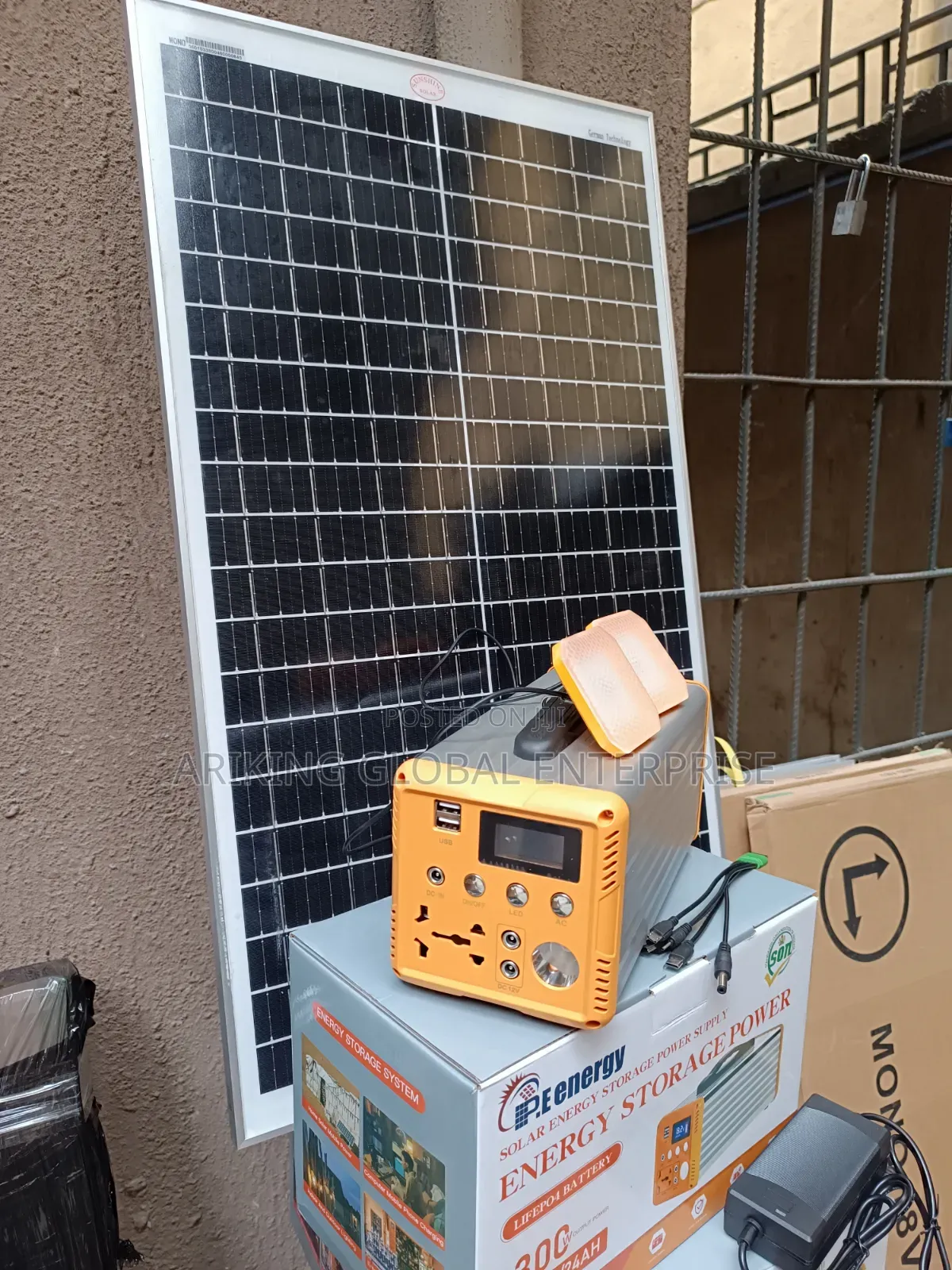 Multi-Function Solar Power Generator