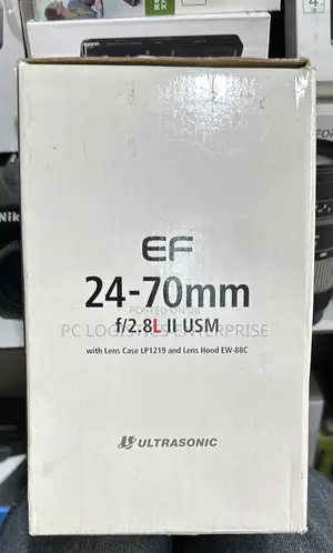 Canon EF 24-70mm F/2.8l II USM Lens