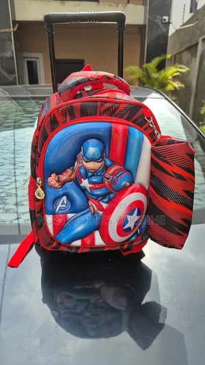 Character 12inches Trolley Bag With Pencil Case