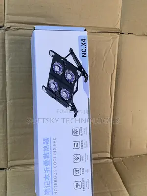 4 Fan Laptop Cooling Stand