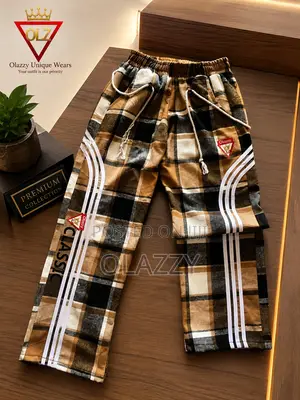 Olazzy Monarch Plaid Pant