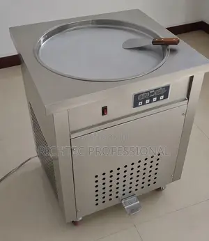 High Quality Commercial Single Pan Fried Ice Cream Machine