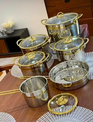 High Premium Pure Stainless Steel 11pcs Pots