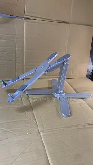 Double X Structure Height Adjustable Laptop Stand