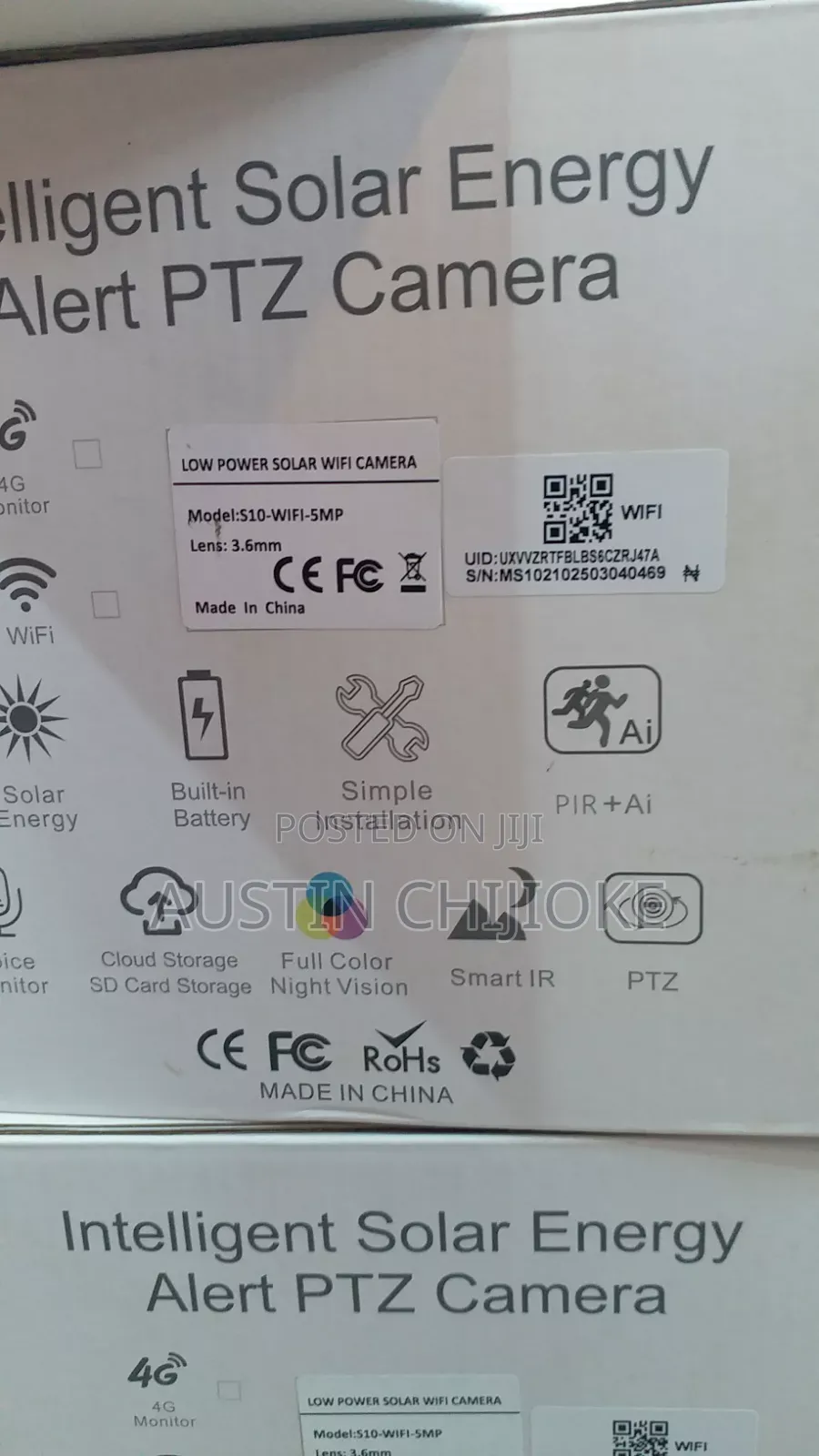 Solar Powered Camera
