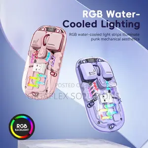 Rechargeable Transparent Wireless Mouse
