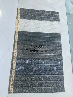 Outdoor Wall Tiles 15x50, Good For, Pillars, Fence, TV Console. Etc