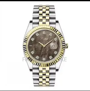 Scottie Luxury Women’s Stainless Steel Wristwatch – Silver Black