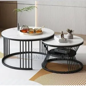 Center Table With Side Stool (1+1)