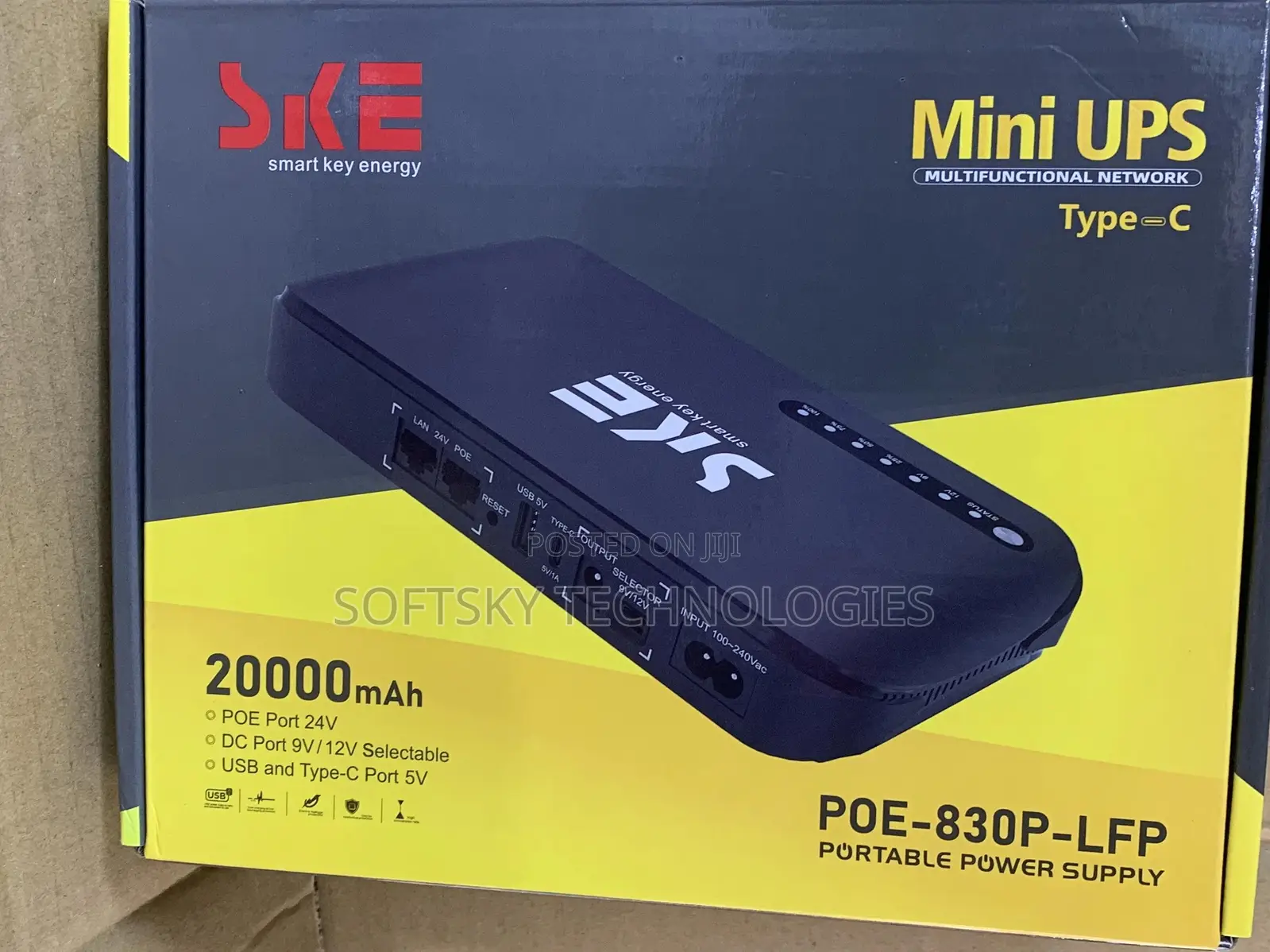 SKE 20000mah Mini DC Ups
