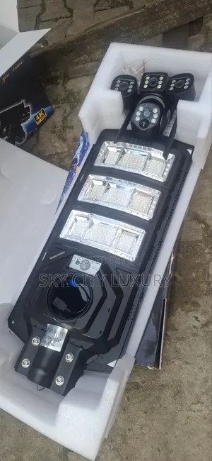 Ai Solar Street Light With CCTV Camera
