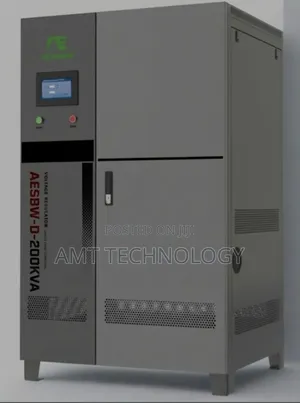 A E Dunamis 200KVA 3 Phase Servo Voltage Stabilizer (304v-456v)