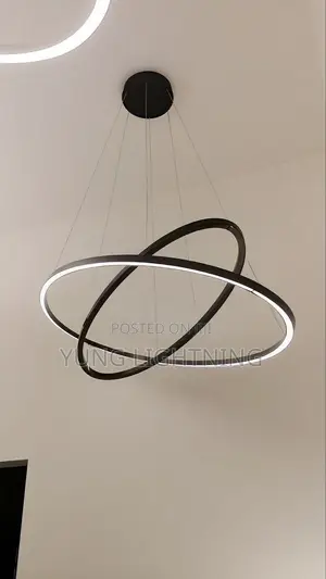 Modern Infinity LED Pendant Chandelier
