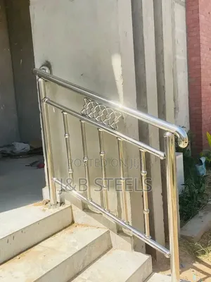 Sparkling Silver Handrail