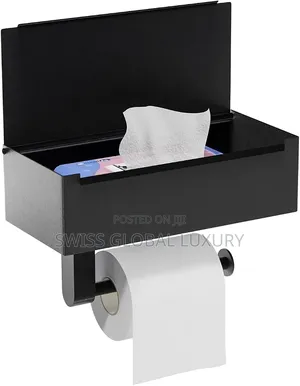 High Quality Toilet Paper Holder With Flushable Wipes Dispenser