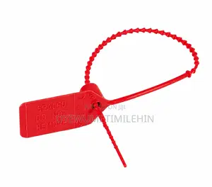 Tamper-Evident Plastic Security Seals (Pack of 100)