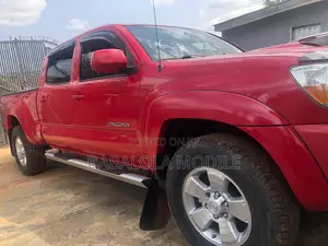 Toyota Tacoma Double Cab Long Automatic 4x4 2007 Red