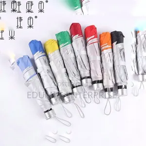 Mini Silver Umbrellas