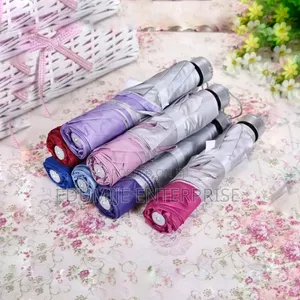 Mini Silver Umbrellas