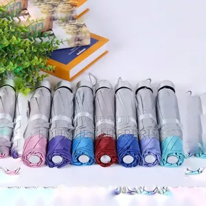 Mini Silver Umbrellas