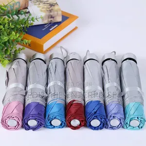 Mini Silver Umbrellas