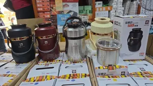 AILIJUN 2L Vacuum Insulated Food Flask | 2000ml Stainless Steel Thermo