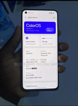 Oppo Reno 128 GB Blue