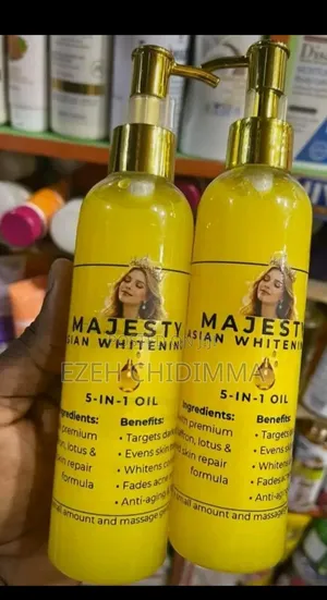 Majesty Asian Whitening Body 5 in 1 Oil